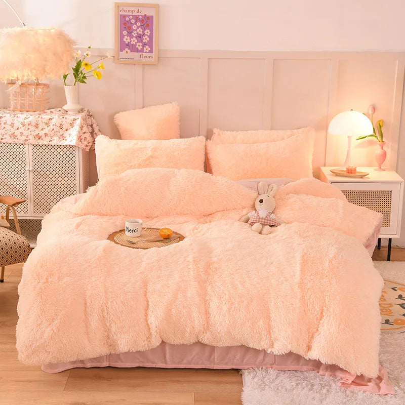 Teddy™ | Flauschiges Fleece-Bettwäscheset