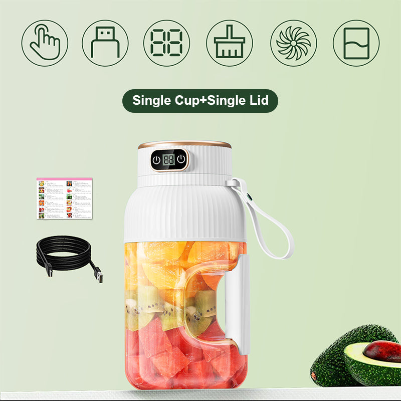 JuicyGo™ | Die multifunktionale, tragbare Saftpresse-Cup für frische Vitamine überall