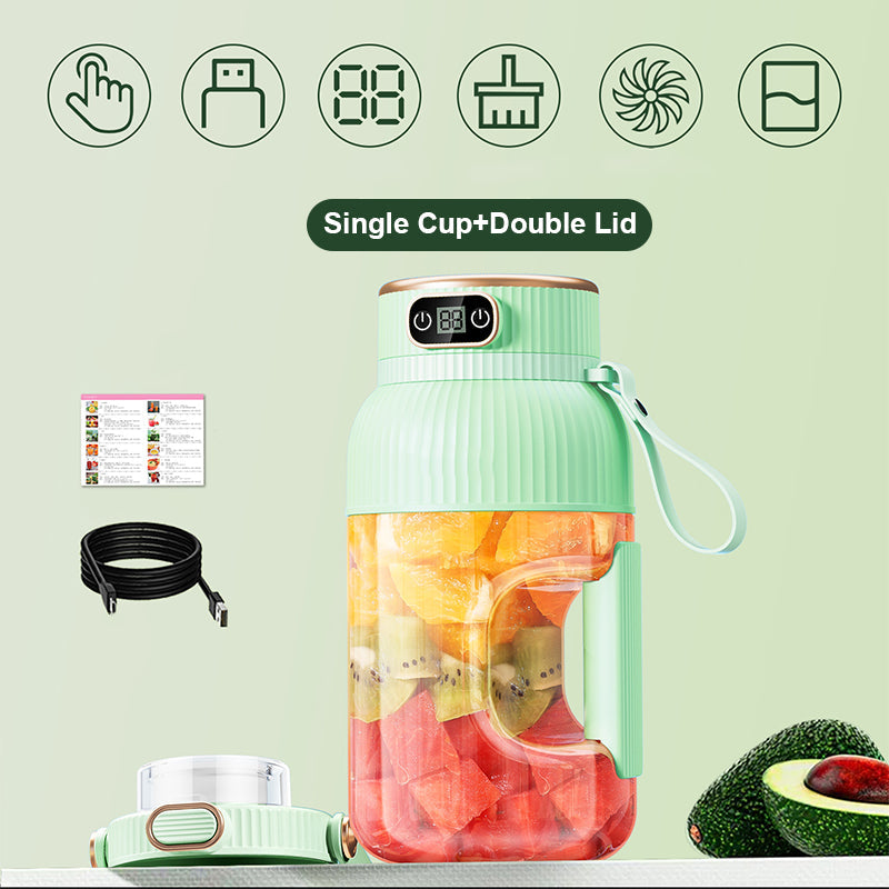 JuicyGo™ | Die multifunktionale, tragbare Saftpresse-Cup für frische Vitamine überall