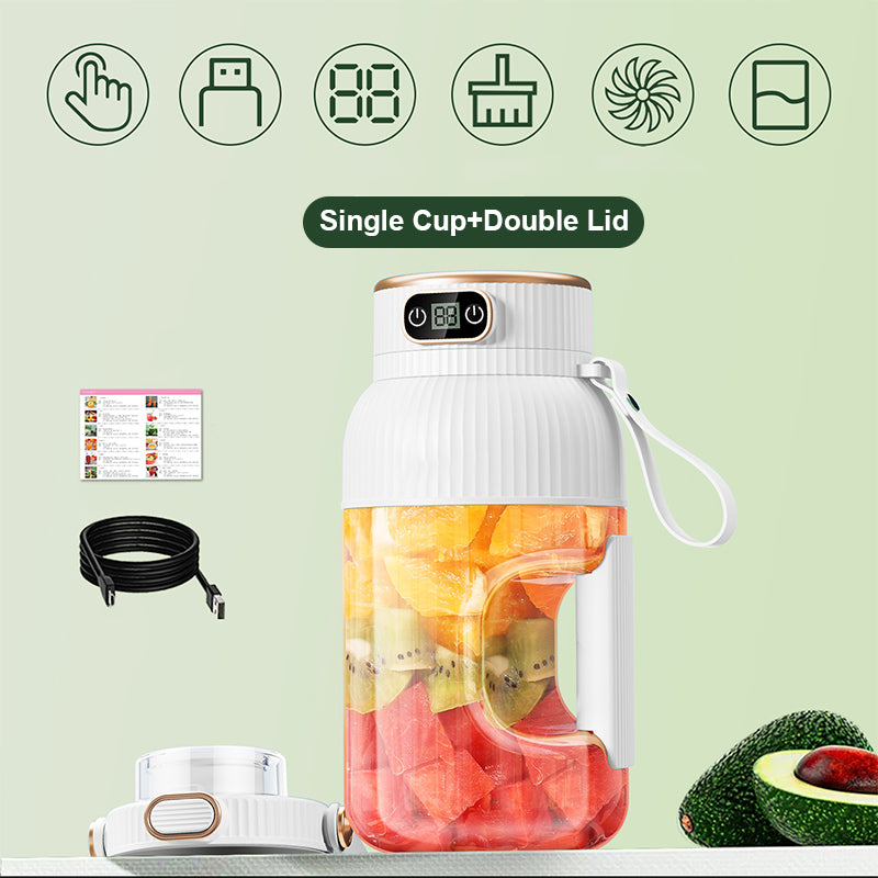 JuicyGo™ | Die multifunktionale, tragbare Saftpresse-Cup für frische Vitamine überall