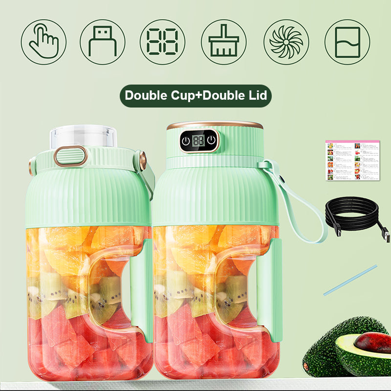 JuicyGo™ | Die multifunktionale, tragbare Saftpresse-Cup für frische Vitamine überall