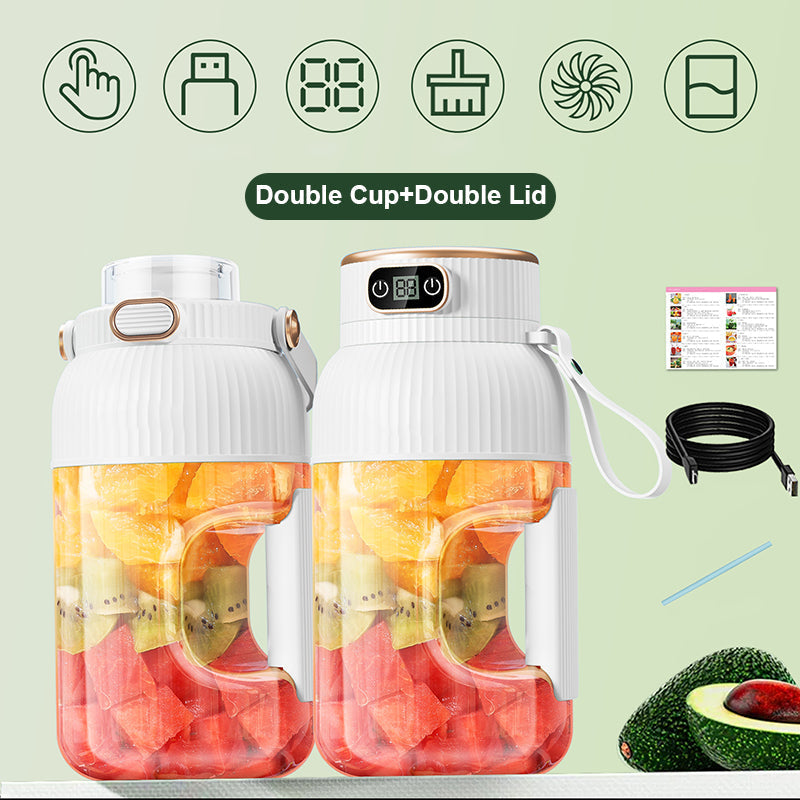 JuicyGo™ | Die multifunktionale, tragbare Saftpresse-Cup für frische Vitamine überall
