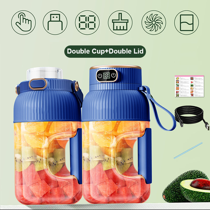 JuicyGo™ | Die multifunktionale, tragbare Saftpresse-Cup für frische Vitamine überall
