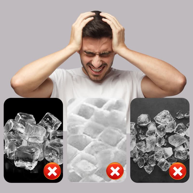 2+2 GRATIS | FrostSphere™ | Tragbarer Silikon-Eiswürfelbereiter
