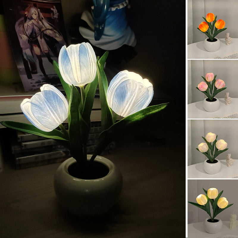 LumaBloom™ | LED Tulpen Nachtlicht-Tischlampe