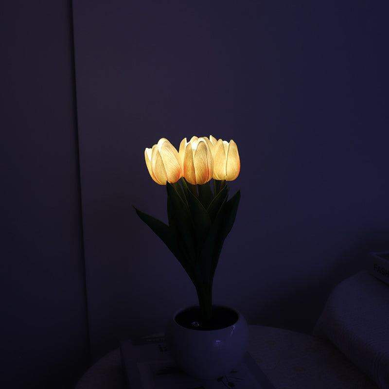 LumaBloom™ | LED Tulpen Nachtlicht-Tischlampe