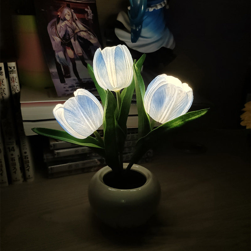 LumaBloom™ | LED Tulpen Nachtlicht-Tischlampe