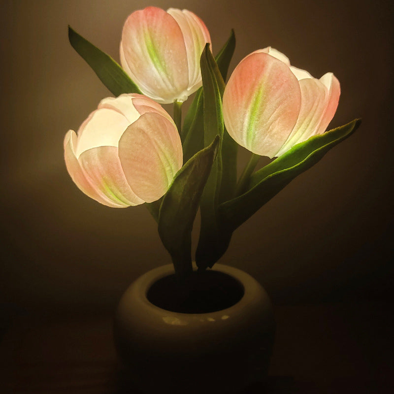 LumaBloom™ | LED Tulpen Nachtlicht-Tischlampe