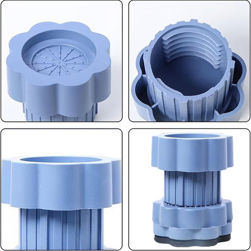 SteadyFix™ | Universelle Anti-Vibrationspads – Verstellbare Waschmaschinenunterlage | Satz von 4 Stück