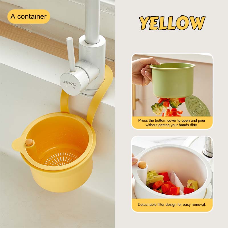 CleanFlow™ | Multifunktionaler Abtropfkorb für saubere Spülen