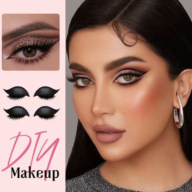 1+2 Gratis | GlamLash™ | 3-in-1 Lidschatten, Eyeliner & Wimpernaufkleber – Perfekter Augen-Look in Sekunden!