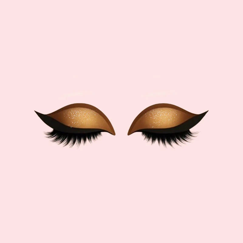 1+2 Gratis | GlamLash™ | 3-in-1 Lidschatten, Eyeliner & Wimpernaufkleber – Perfekter Augen-Look in Sekunden!