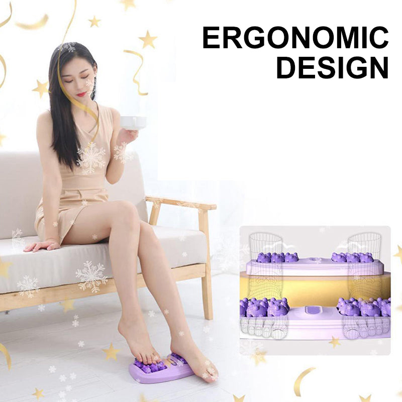 1+1 GRATIS | RelaxRoll™ | Tragbarer Doppel-Fußmassage-Roller