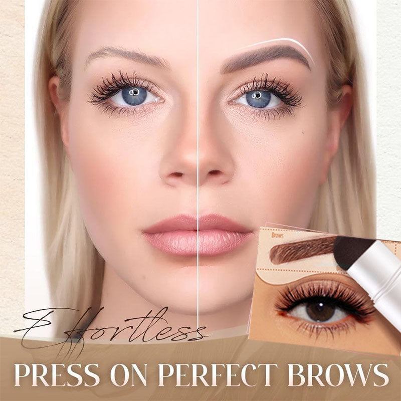1+1 GRATIS | Perfect Brows™ | Schablonen- und Stempelset für Augenbrauen