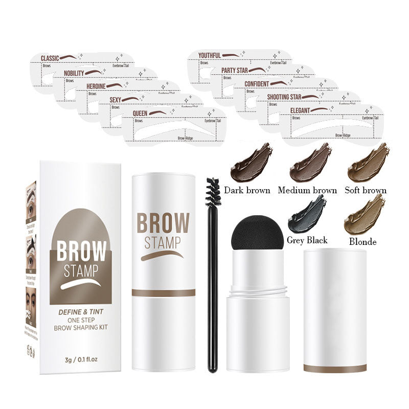 1+1 GRATIS | Perfect Brows™ | Schablonen- und Stempelset für Augenbrauen