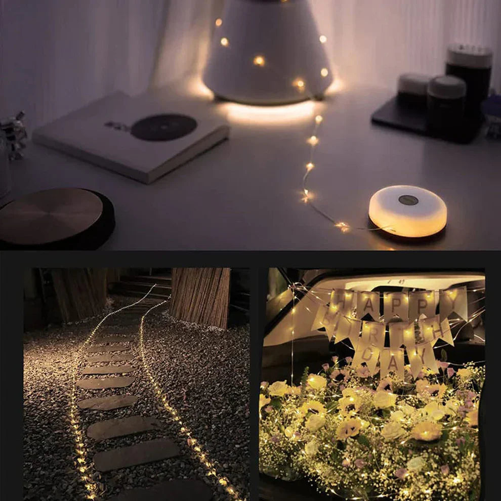 FeenGlühen™  | Transportable Fairy LED-Lichtgirlande