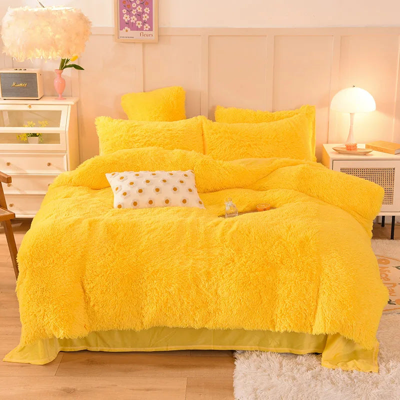 Teddy™ | Flauschiges Fleece-Bettwäscheset
